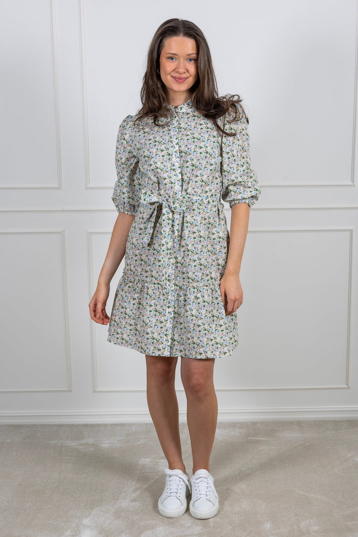 Kate Dress Rose/Blue