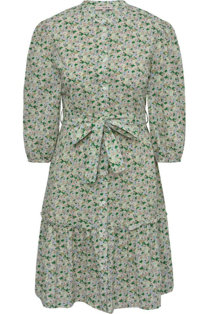 Kate Dress Rose/Blue