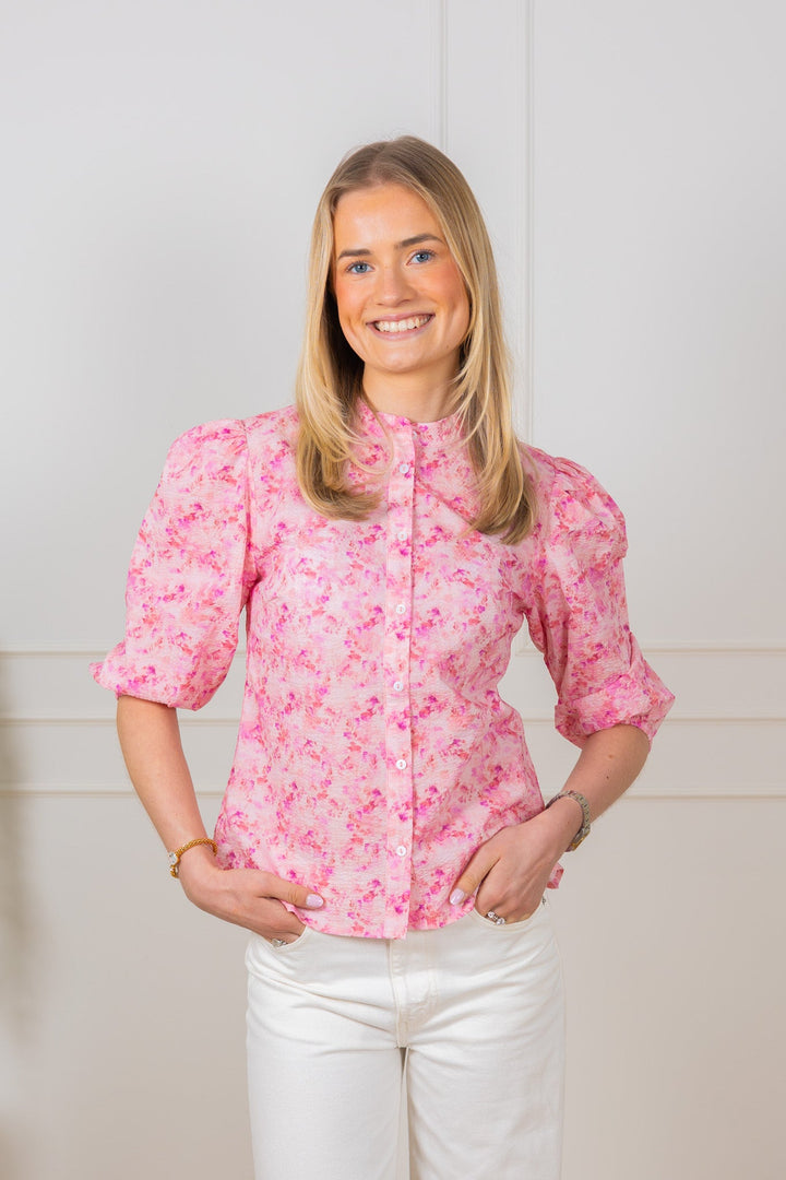 Kate Shirt Rose/Hot Pink | Skjorter og bluser | Smuk
