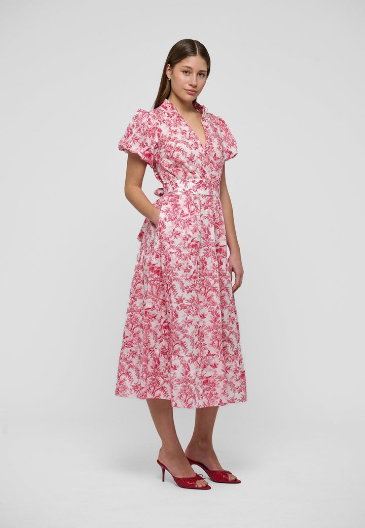 Katinkadea Ns Dress Imperial Garden Red | Kjoler | Smuk