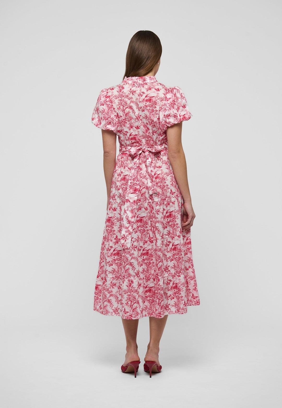 Katinkadea Ns Dress Imperial Garden Red | Kjoler | Smuk