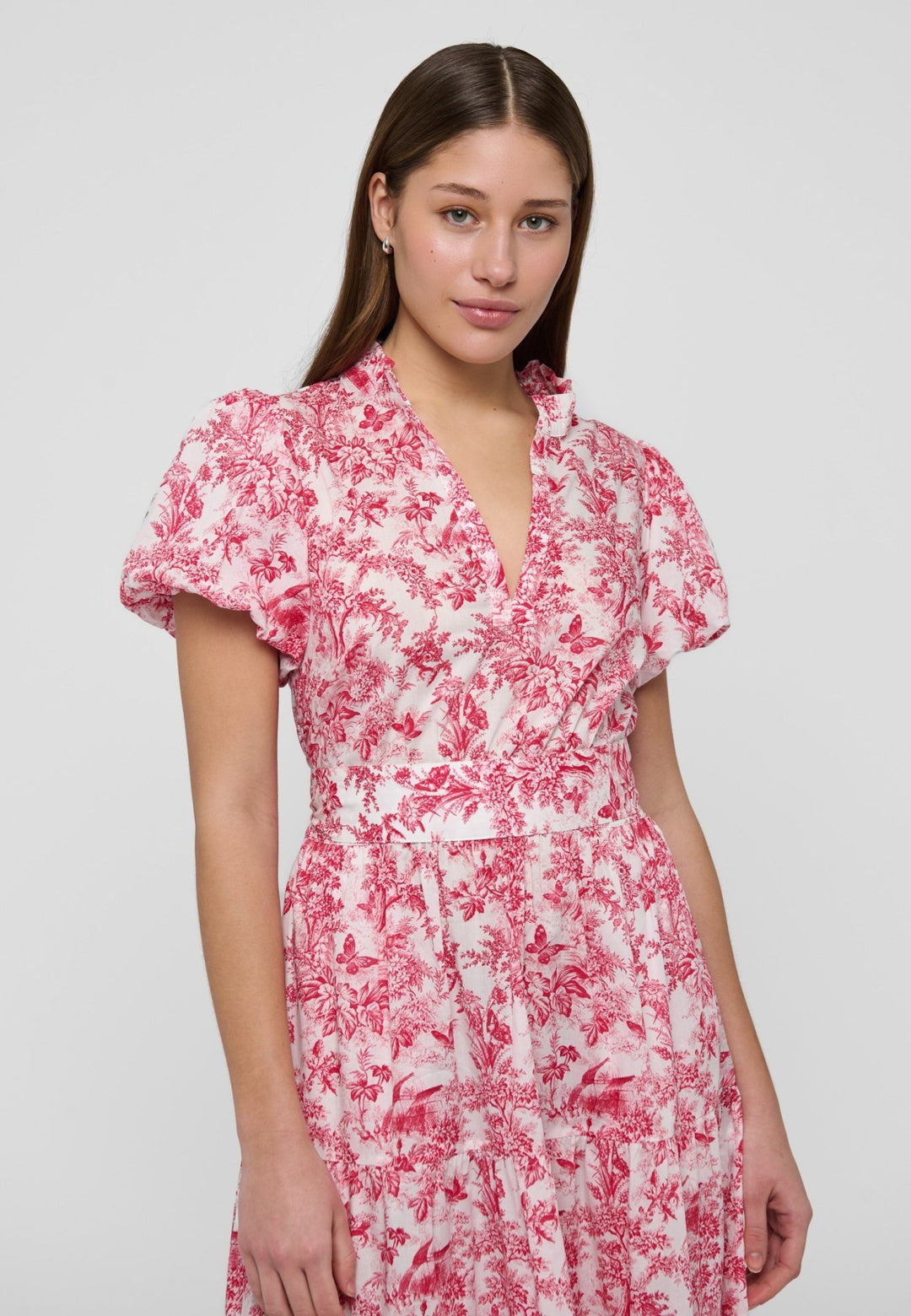 Katinkadea Ns Dress Imperial Garden Red | Kjoler | Smuk