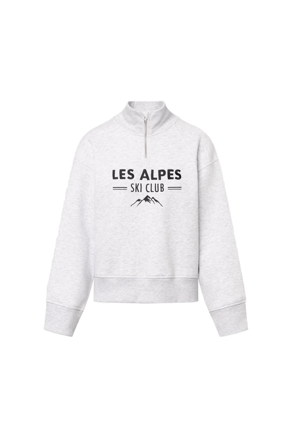 Katja Ski Club Sweater Lt Grey Mélange | Genser | Smuk - Dameklær på nett