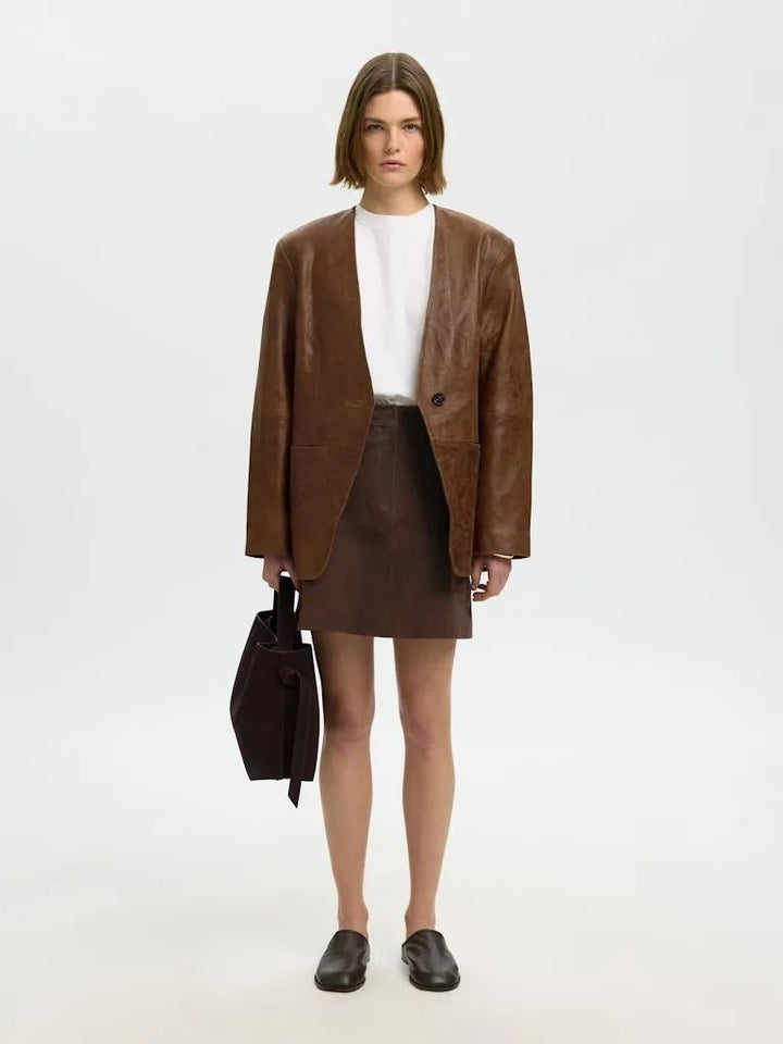 Kaya Mw Suede Skirt Delicioso | Skjørt | Smuk