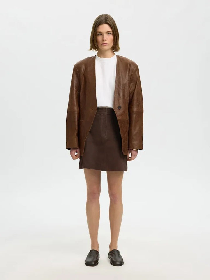 Kaya Mw Suede Skirt Delicioso | Skjørt | Smuk
