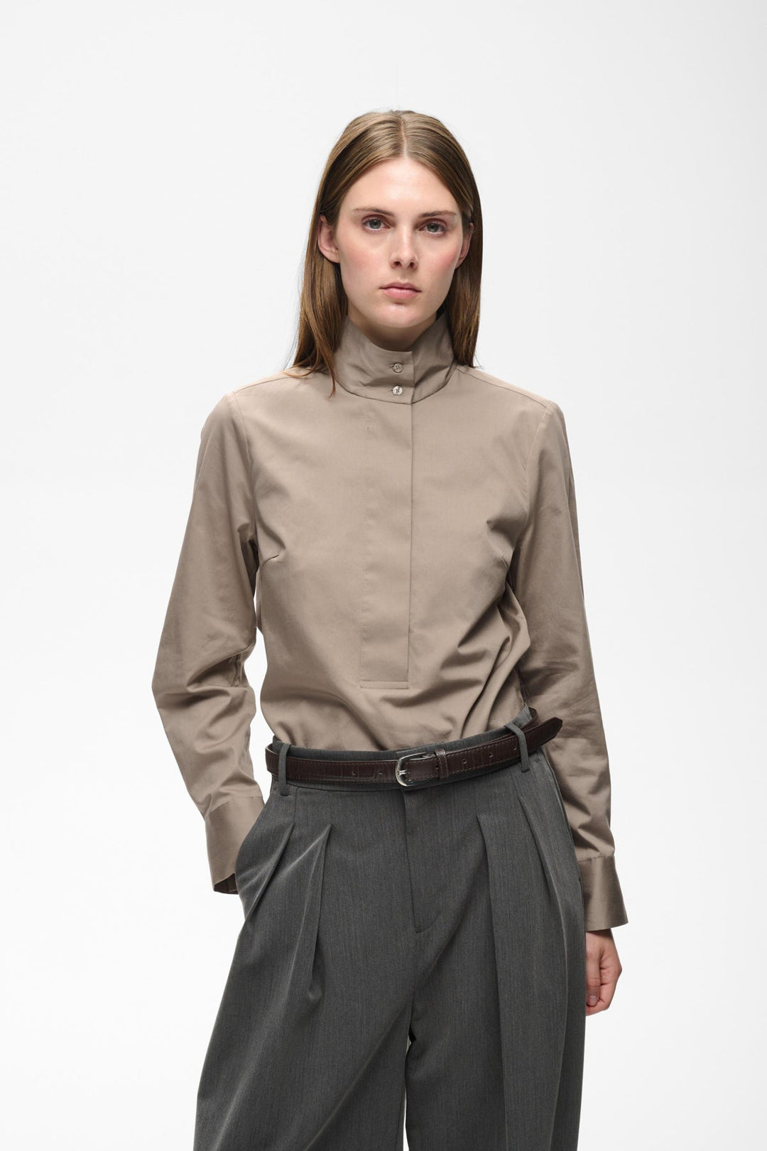 Keixiw Shirt Cinder | Skjorter og bluser | Smuk