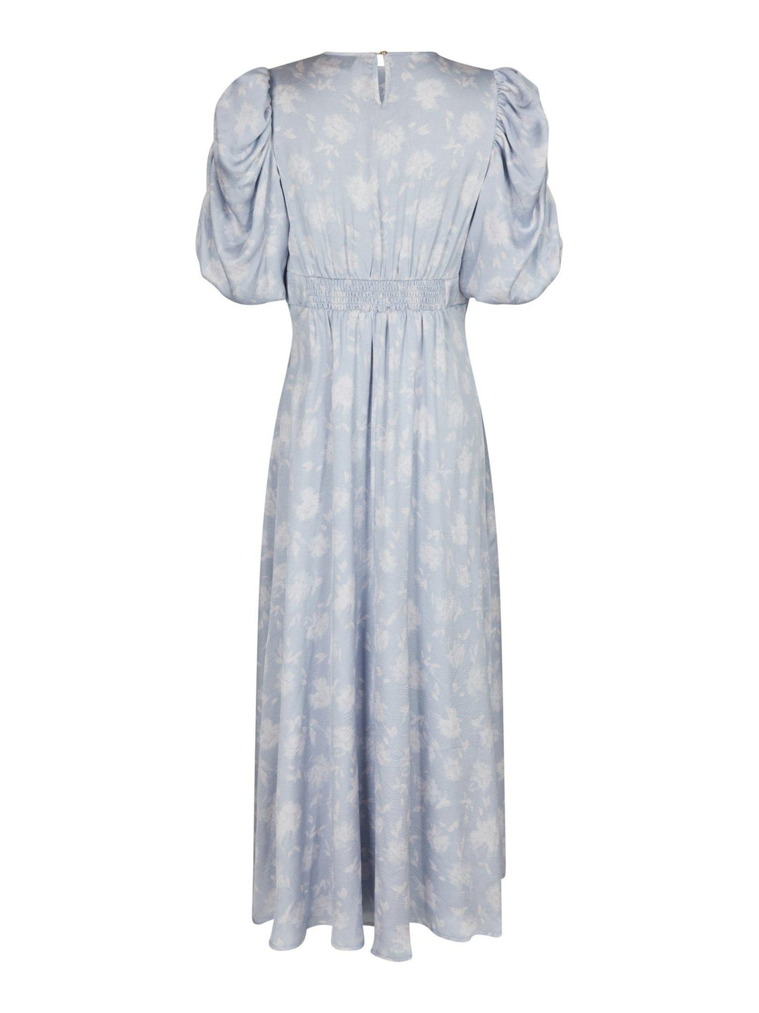 Kikka Faded Flower Dress Light Blue | Kjoler | Smuk