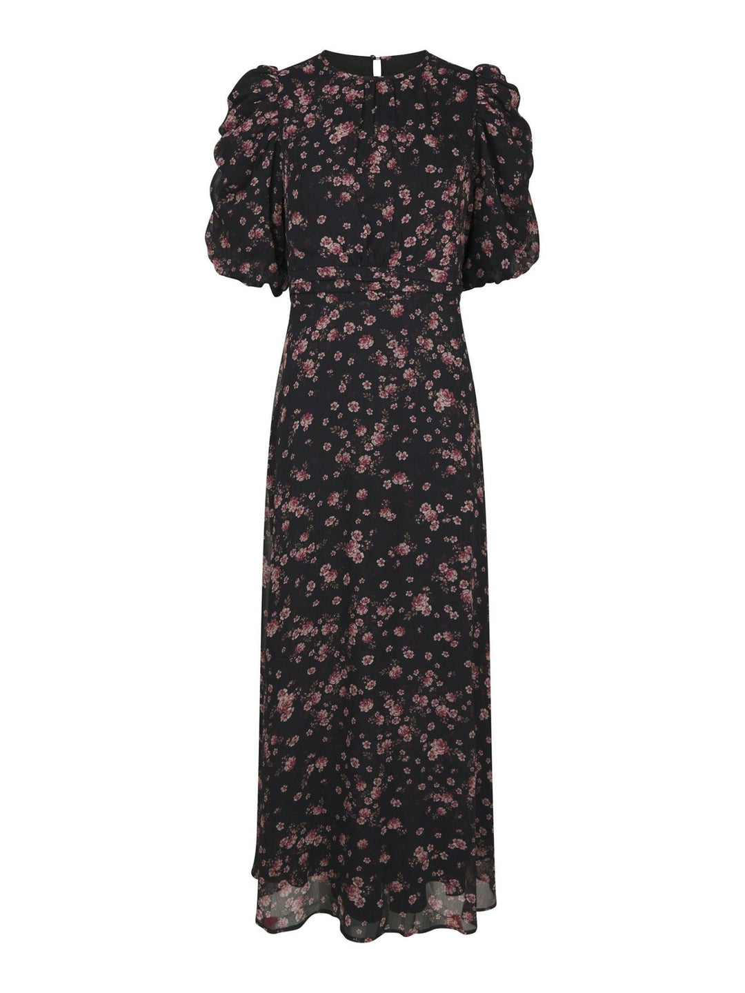 Kikka Mini Flower Dress Black | Kjoler | Smuk