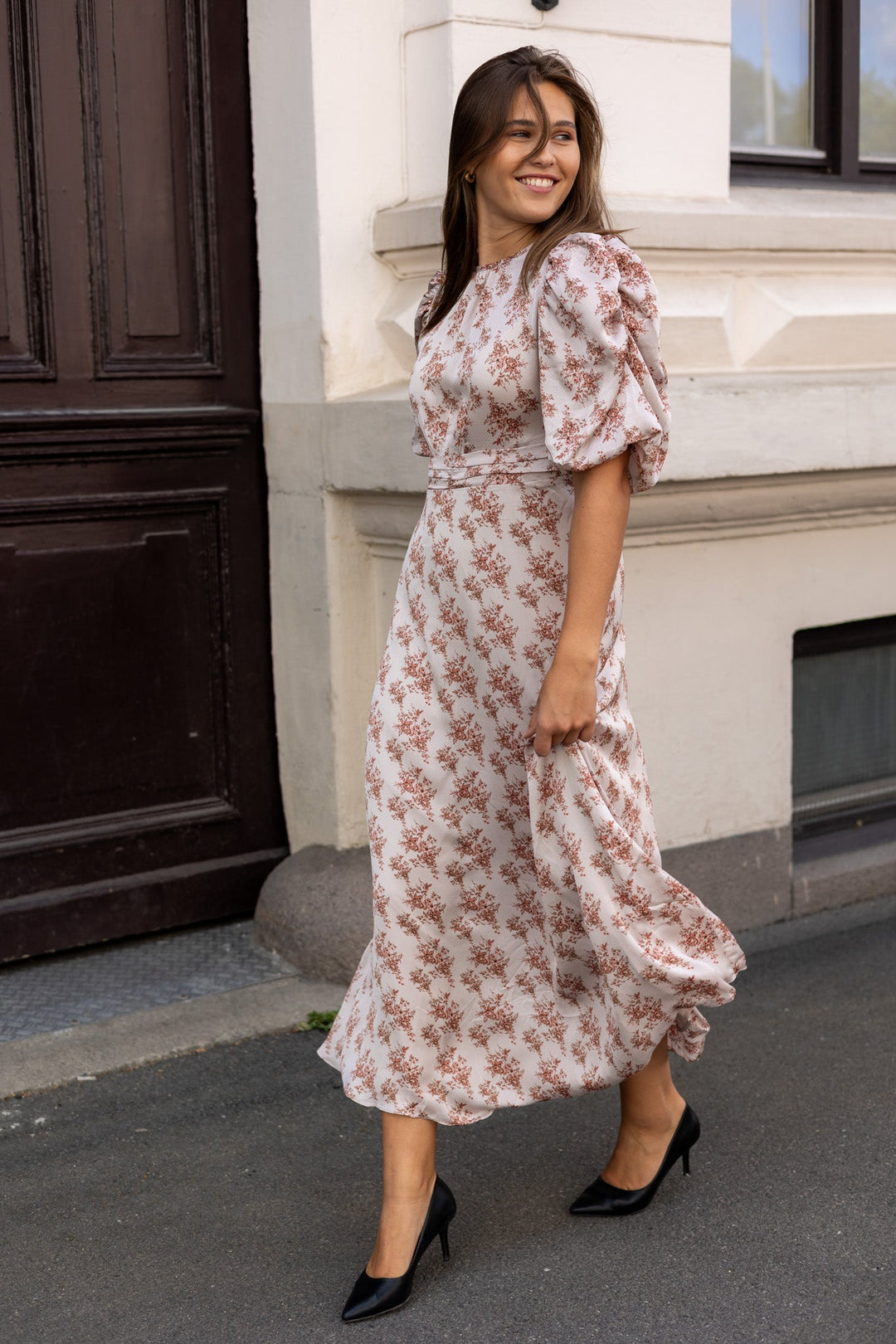 Kikka Wild Rose Dress Dusty Rose | Kjoler | Smuk - Dameklær på nett