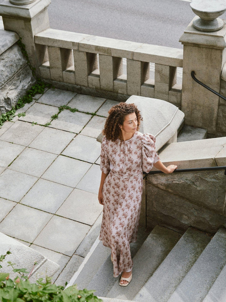 Kikka Wild Rose Dress Dusty Rose | Kjoler | Smuk - Dameklær på nett