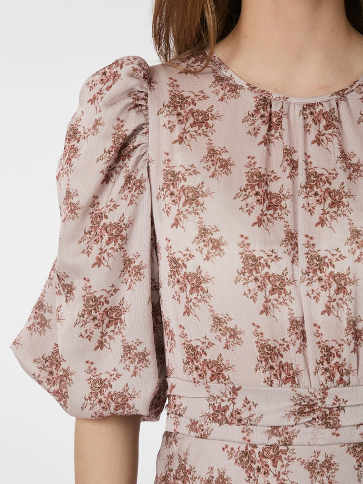 Kikka Wild Rose Dress Dusty Rose | Kjoler | Smuk - Dameklær på nett