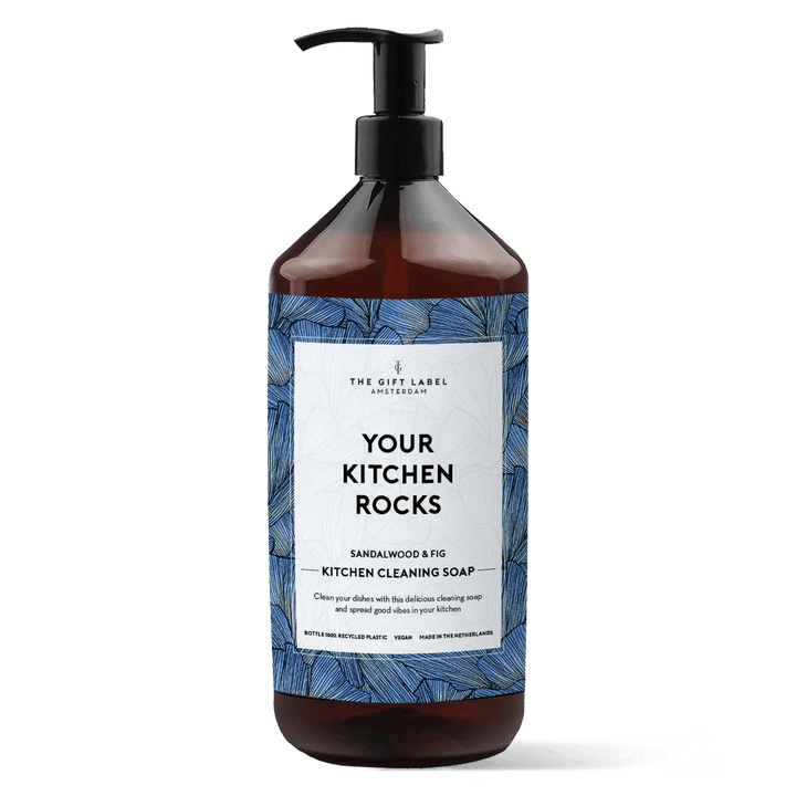 Kitchen Cleaning Soap - Your Kitchen Rocks Blue | Accessories | Smuk