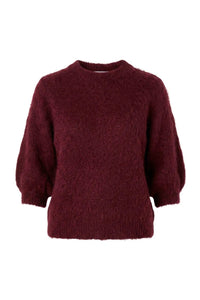 L Essentiel Kid Mohair Sweater Bordeaux