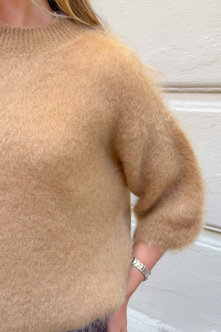 L Essentiel Kid Mohair Sweater Camel | Genser | Smuk