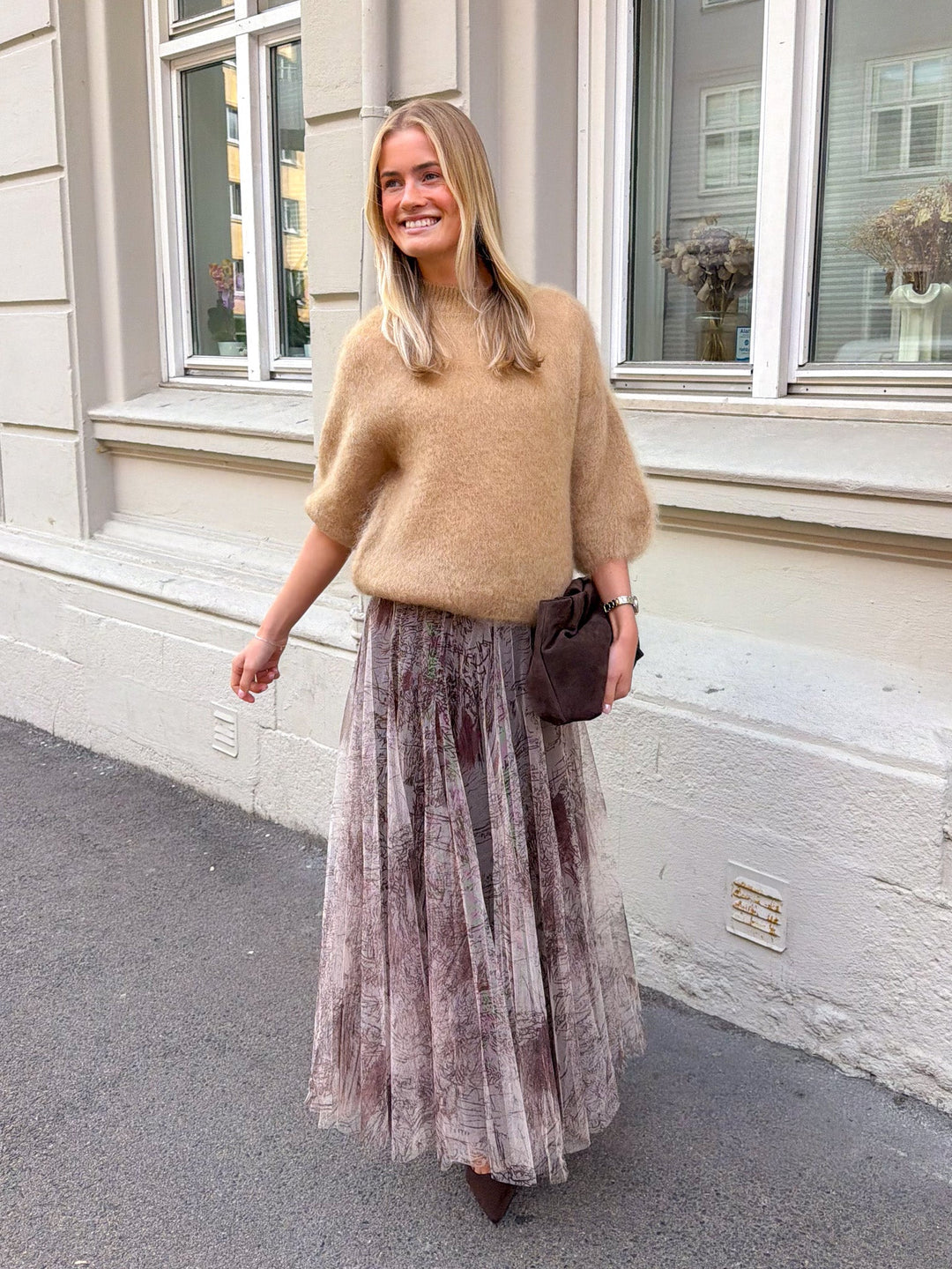 L Essentiel Kid Mohair Sweater Camel | Genser | Smuk