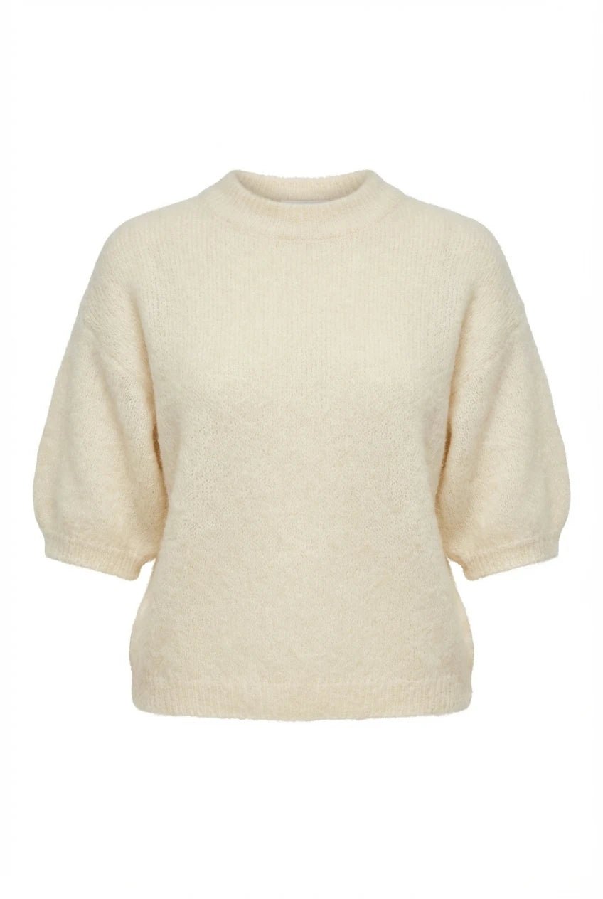 L Essentiel Kid Mohair Sweater Ecru | Genser | Smuk