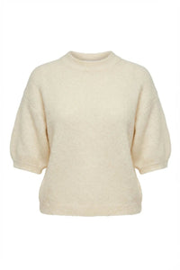 L Essentiel Kid Mohair Sweater Ecru