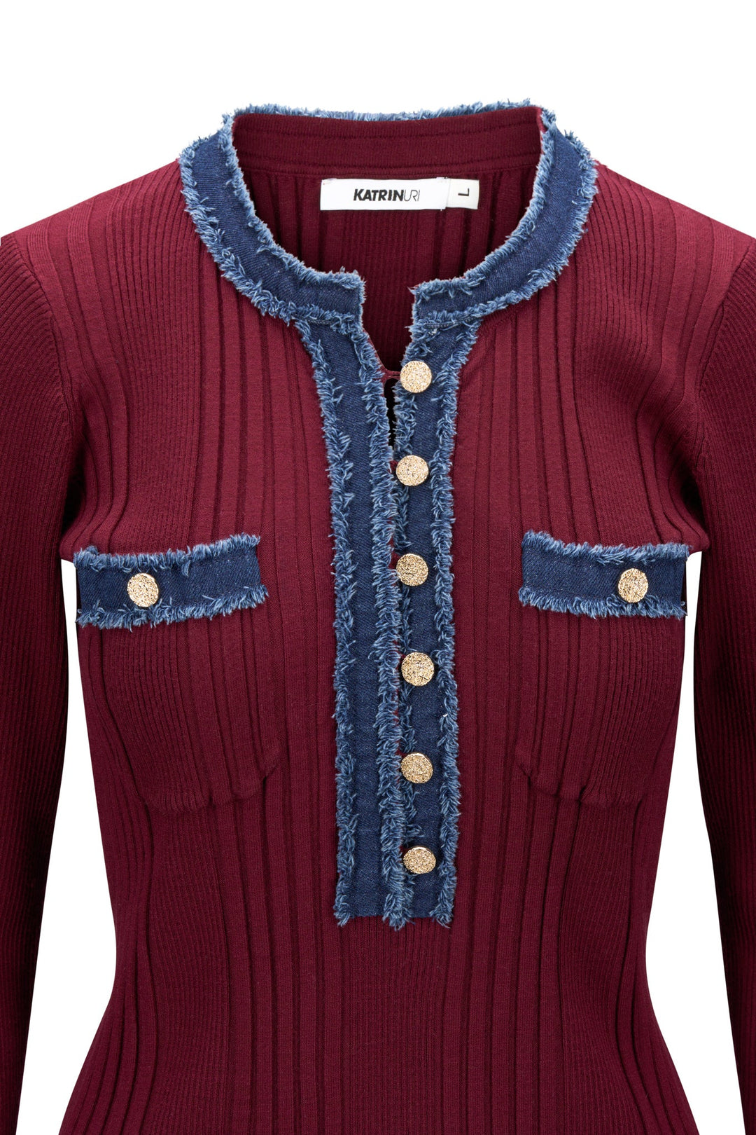 La Pullover Bordeaux | Genser | Smuk - Dameklær på nett