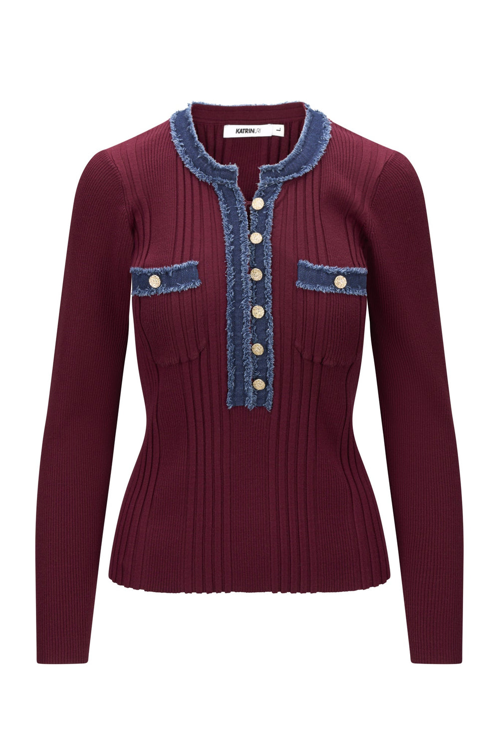 La Pullover Bordeaux | Genser | Smuk - Dameklær på nett