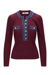 La Pullover Bordeaux
