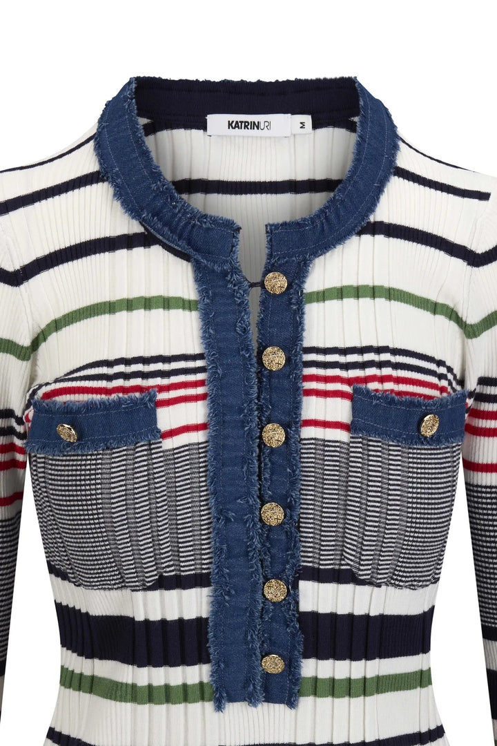 La Pullover Multi Stripes | Genser | Smuk