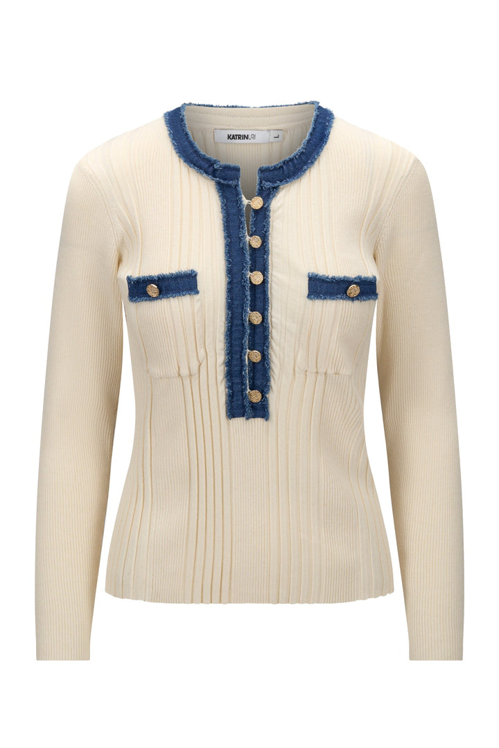 La Pullover Off White | Genser | Smuk - Dameklær på nett