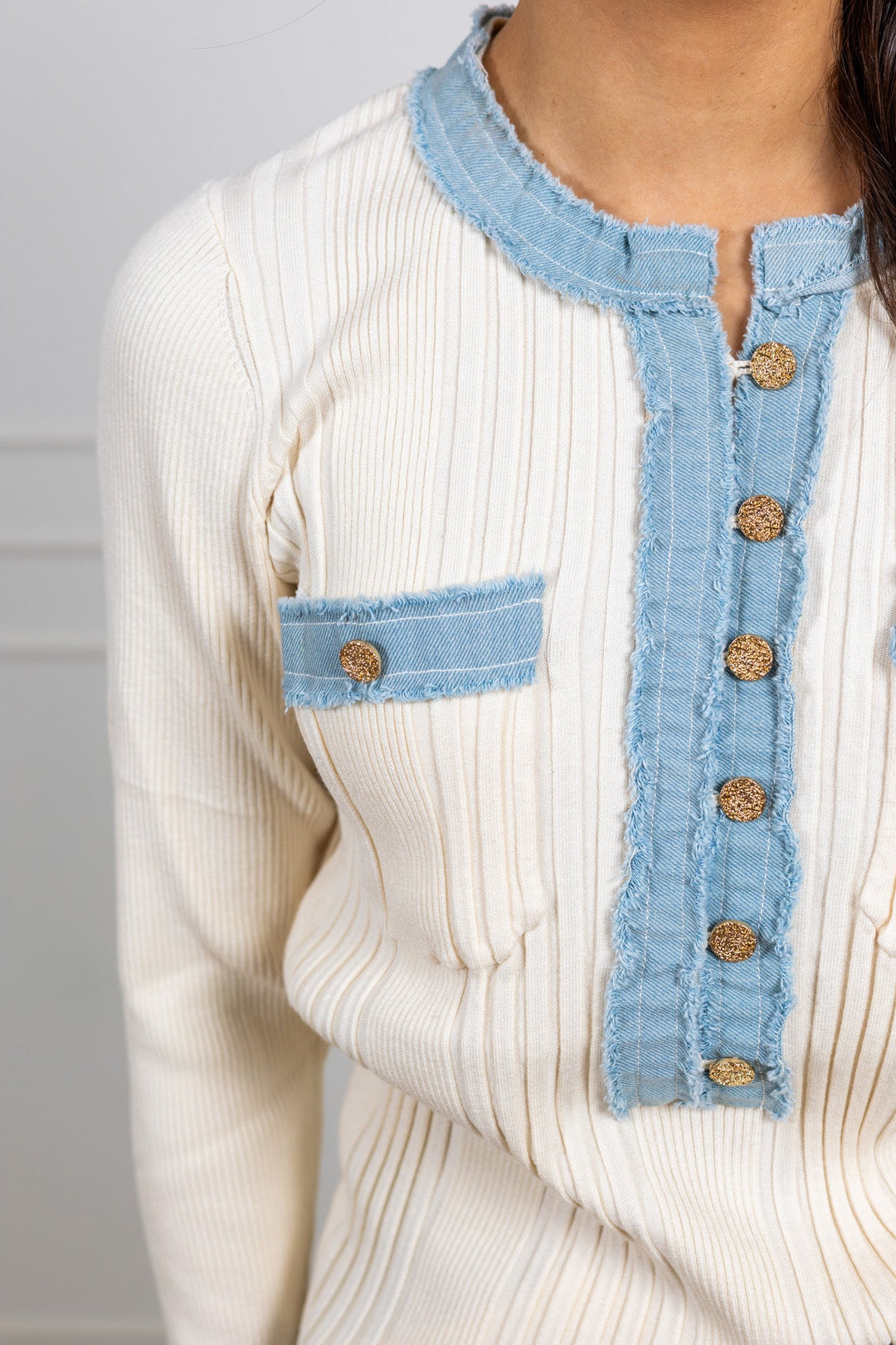 La Pullover White | Genser | Smuk - Dameklær på nett