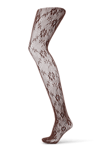 Lace Tights // 20D Brown