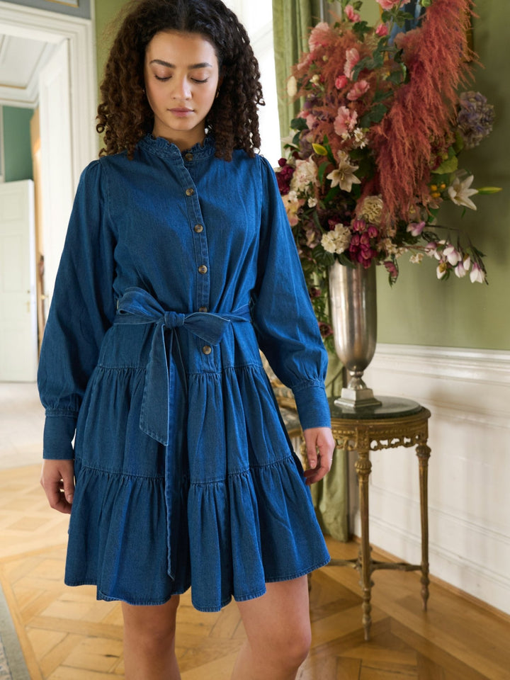 Latifana Denim Dress Blue | Kjoler | Smuk
