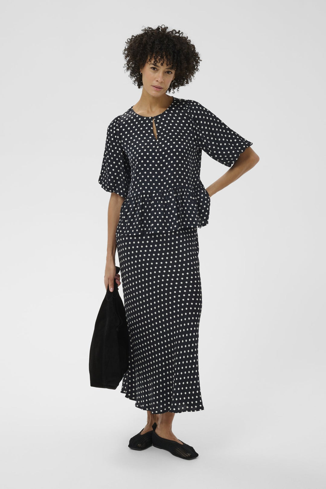 Laurina Skirt After Midnight Dot | Skjørt | Smuk