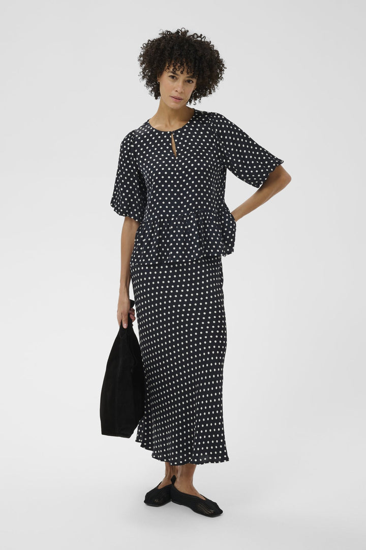 Laurina Skirt After Midnight Dot | Skjørt | Smuk