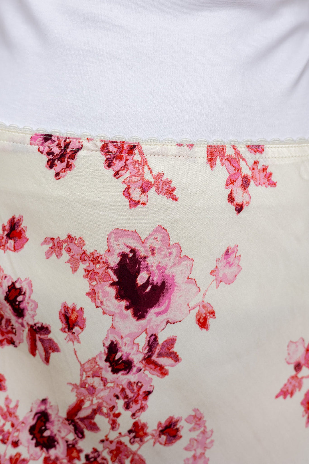 Laurina Skirt Pink Shadow Flower Print | Skjørt | Smuk