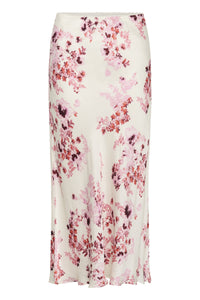 Laurina Skirt Pink Shadow Flower Print