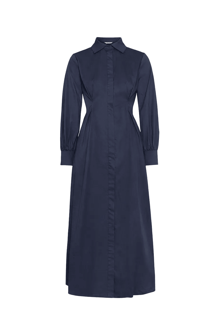 Leandra Dress Navy | Kjoler | Smuk