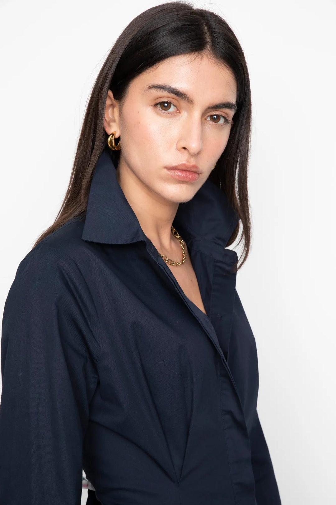Leandra Dress Navy | Kjoler | Smuk