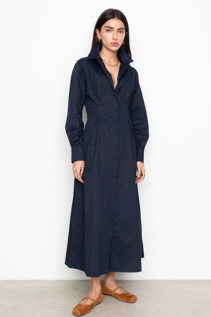 Leandra Dress Navy | Kjoler | Smuk