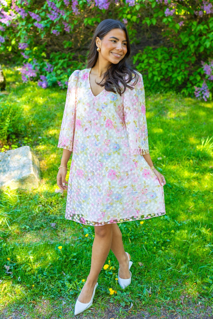 Leanna 3/4 Dress New Pristine Leanna Aop | Kjoler | Smuk