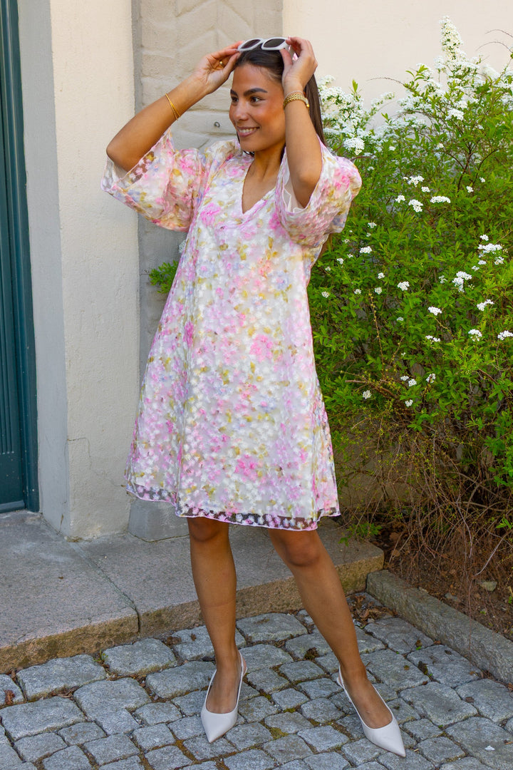 Leanna 3/4 Dress New Pristine Leanna Aop | Kjoler | Smuk