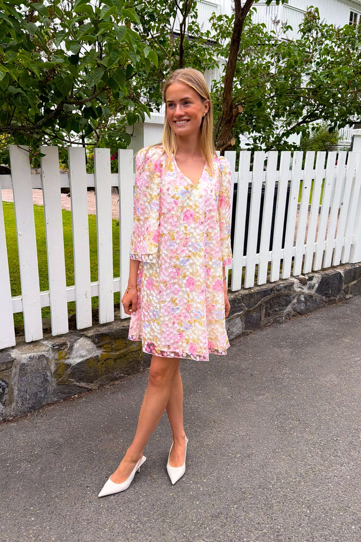 Leanna 3/4 Dress New Pristine Leanna Aop | Kjoler | Smuk