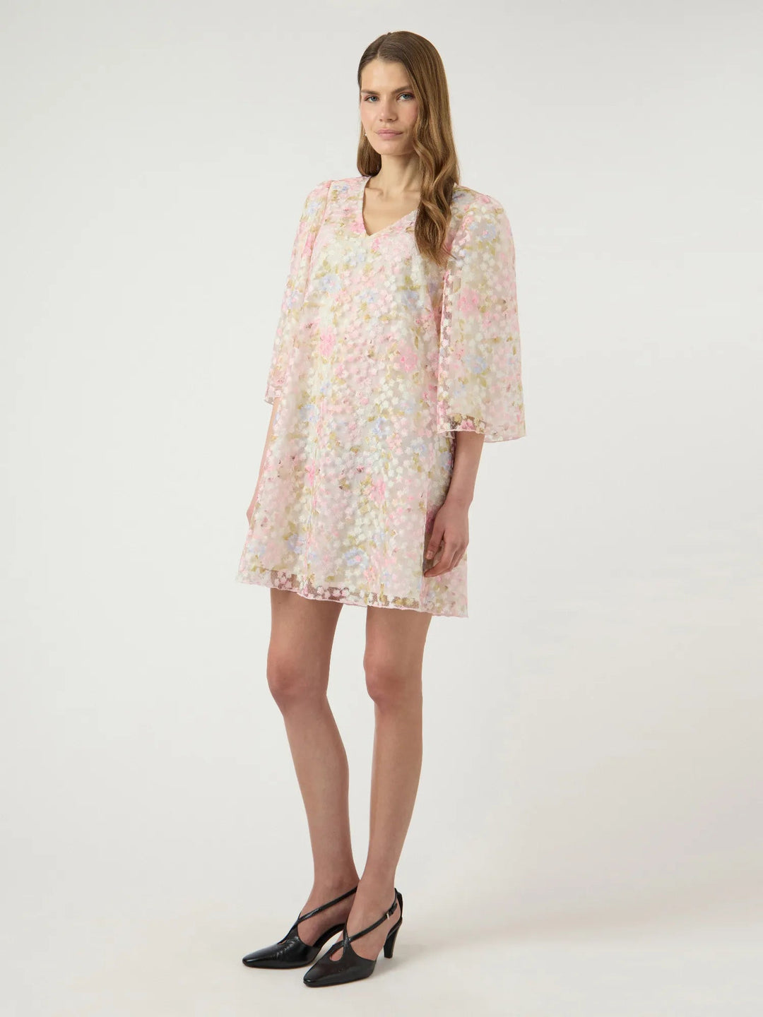 Leanna 3/4 Dress New Pristine Leanna Aop | Kjoler | Smuk