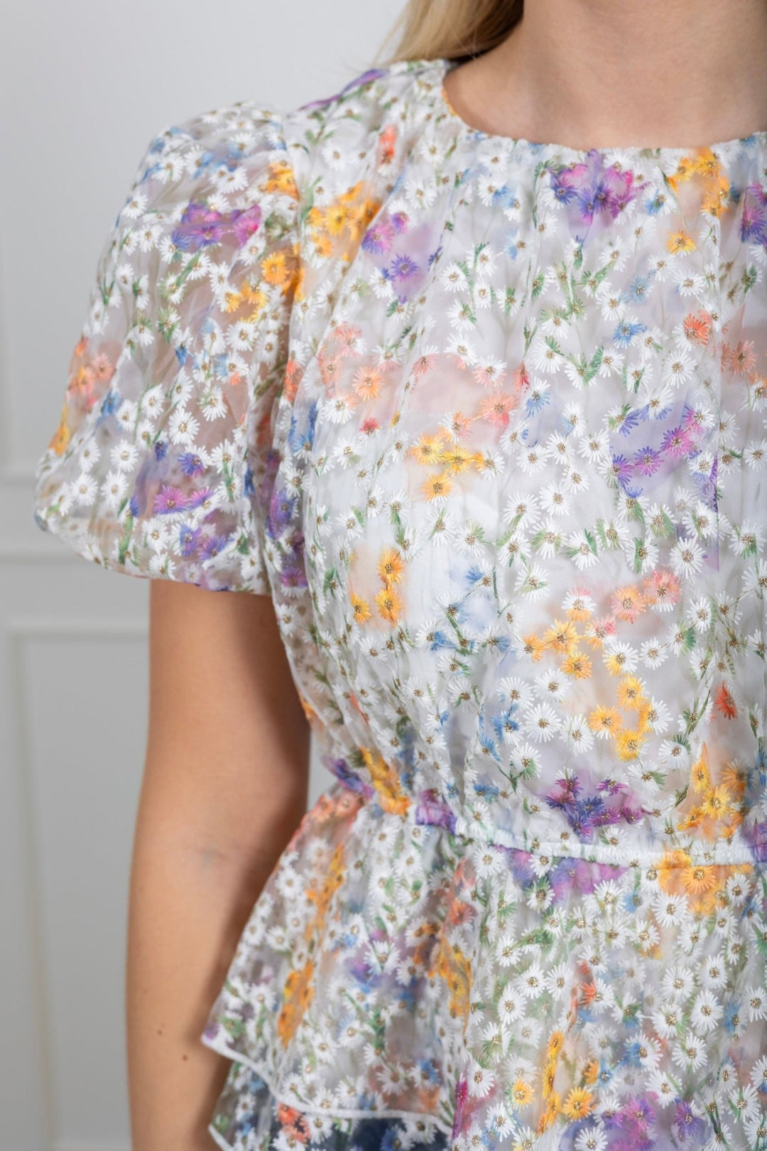 Leanna Ss Top Star White | Topper | Smuk - Dameklær på nett