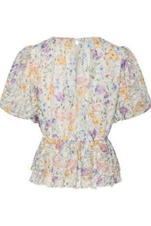 Leanna Ss Top Star White | Topper | Smuk - Dameklær på nett