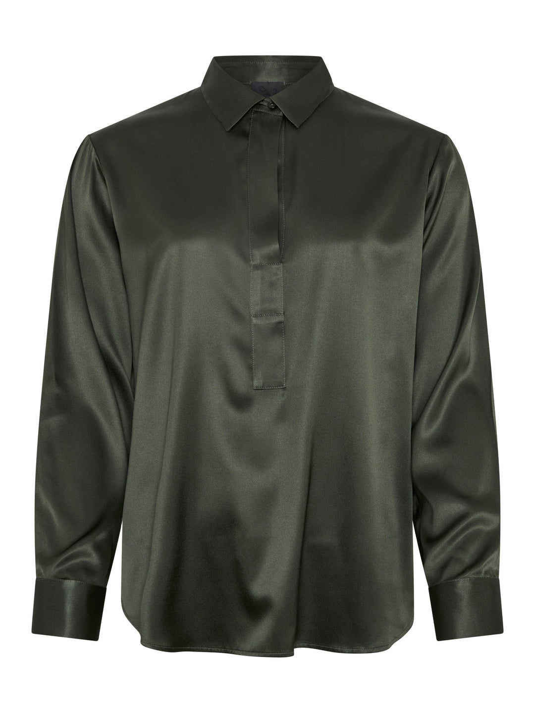 Leia Blouse Bottle Green | Skjorter og bluser | Smuk