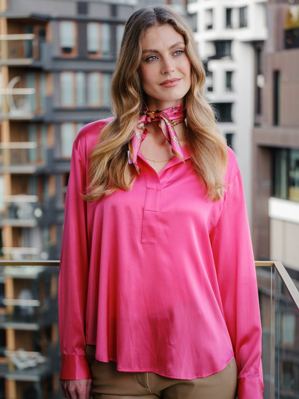 Leia Blouse Sangria Sunset | Skjorter og bluser | Smuk