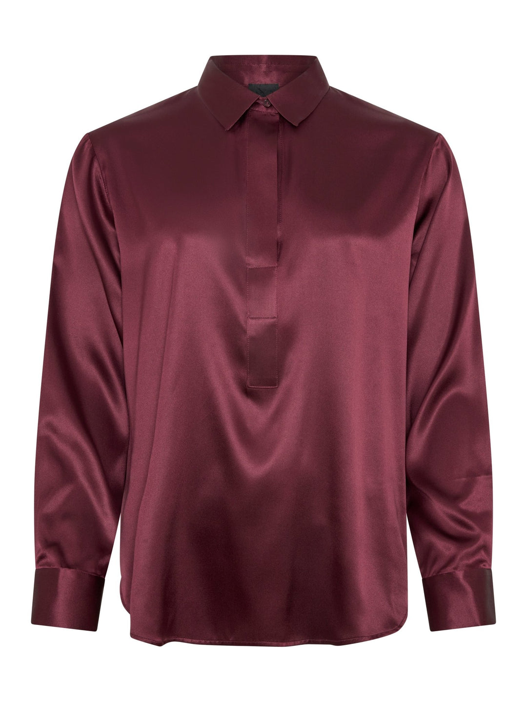Leia Blouse Wine | Skjorter og bluser | Smuk