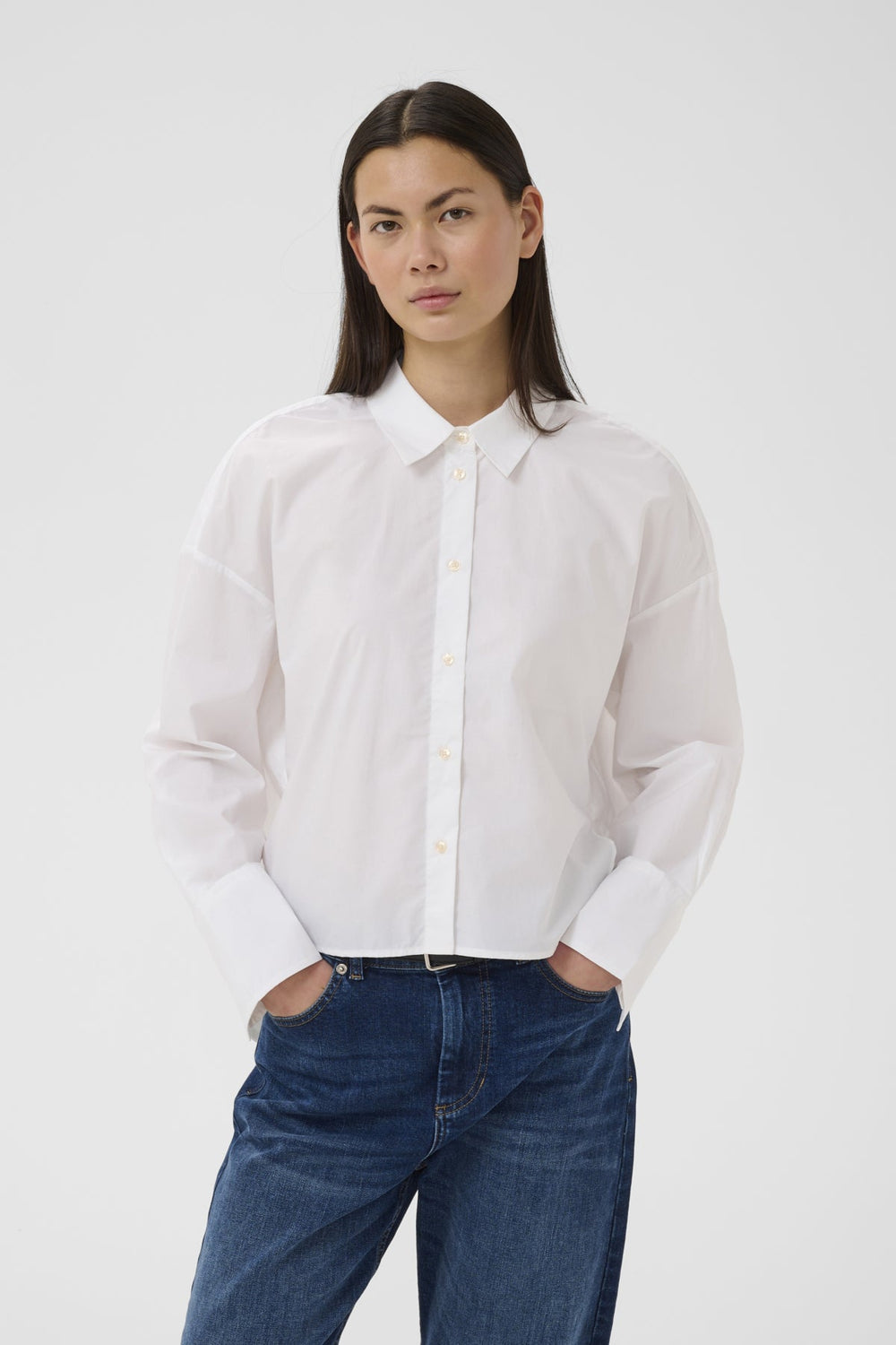 Leloiw Neola Shirt Pure White | Skjorter og bluser | Smuk