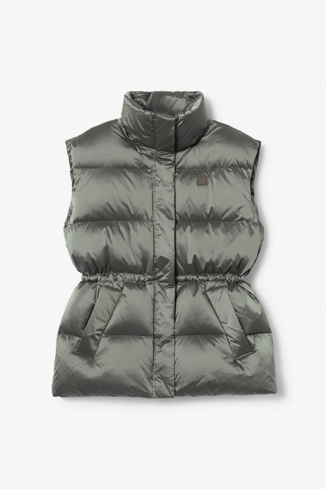 Lenox Down Vest Olive | Genser | Smuk