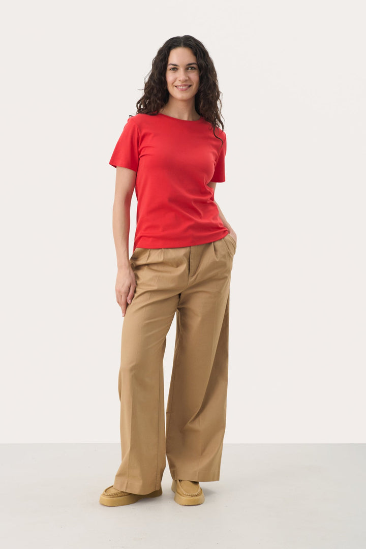 Lenyapw T-Shirt Mars Red | Topper | Smuk - Dameklær på nett