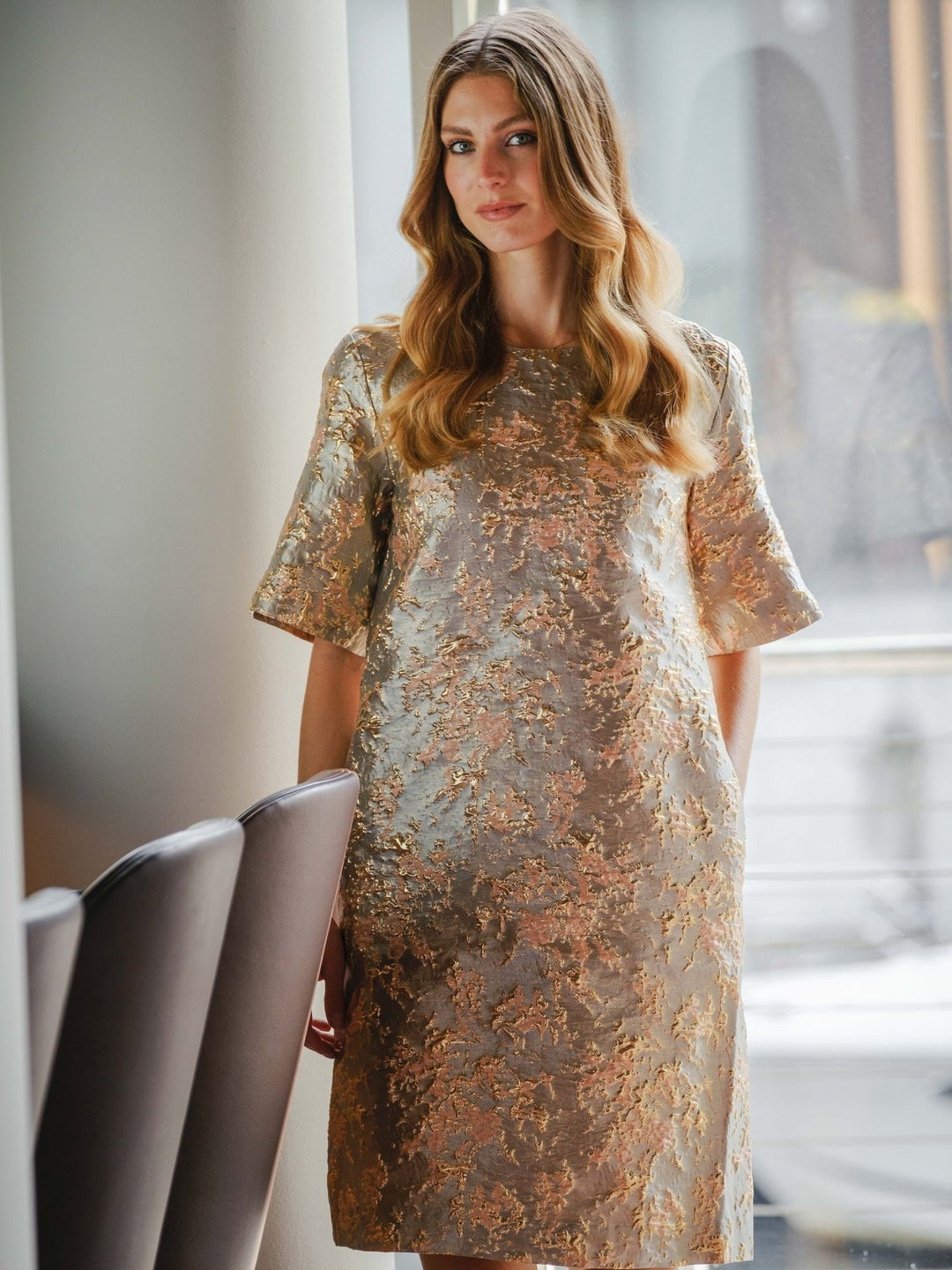 Leonora Dress Pale Rose | Kjoler | Smuk - Dameklær på nett