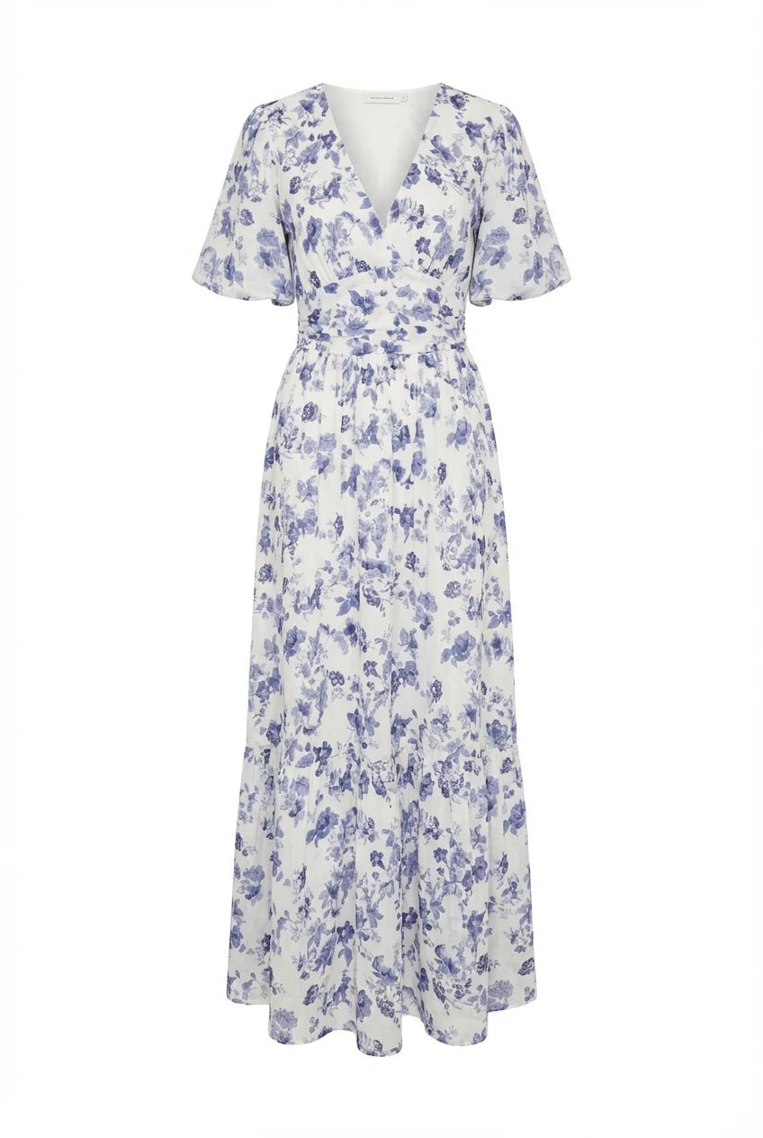 Leonora Dress Porcelain Blue | Kjoler | Smuk